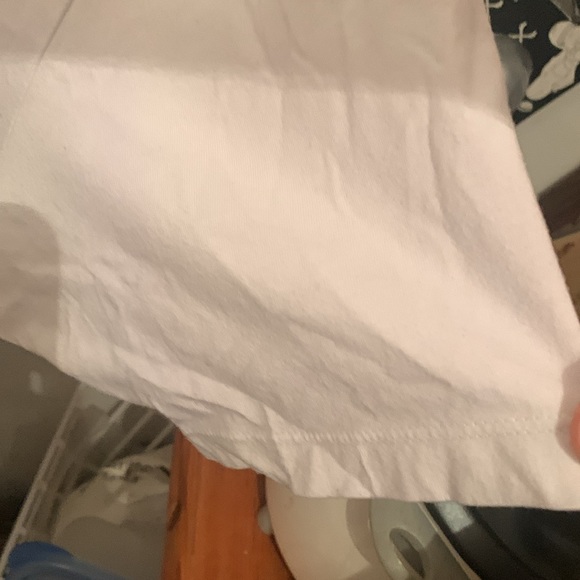 Super Soft Eddie Bauer Go your own way white tshirt w/green print SZ L - Picture 6 of 7